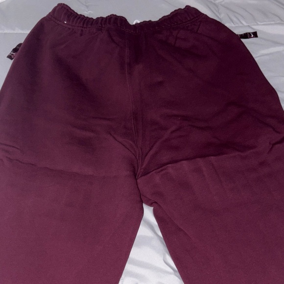 Nike Maroon Jogger Sweatpants - Picture 5 of 6